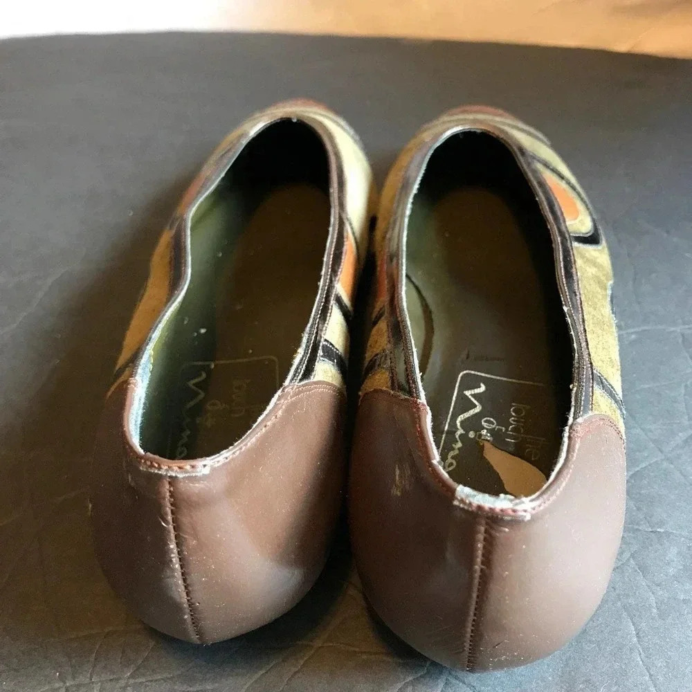 Beautiful Genuine Leather Upper Flats/Shoes Size 7.5M - Picture 5 of 6